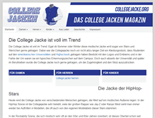 Tablet Screenshot of collegejacke.org